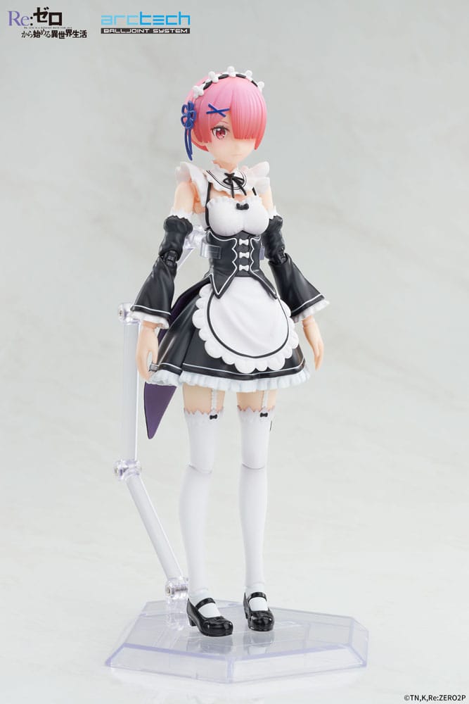 Rem and Ram Re Zero Starting Life in Another World Arctech Posable Series Action Figures 2 Pack 1 8 Scale 20 cm