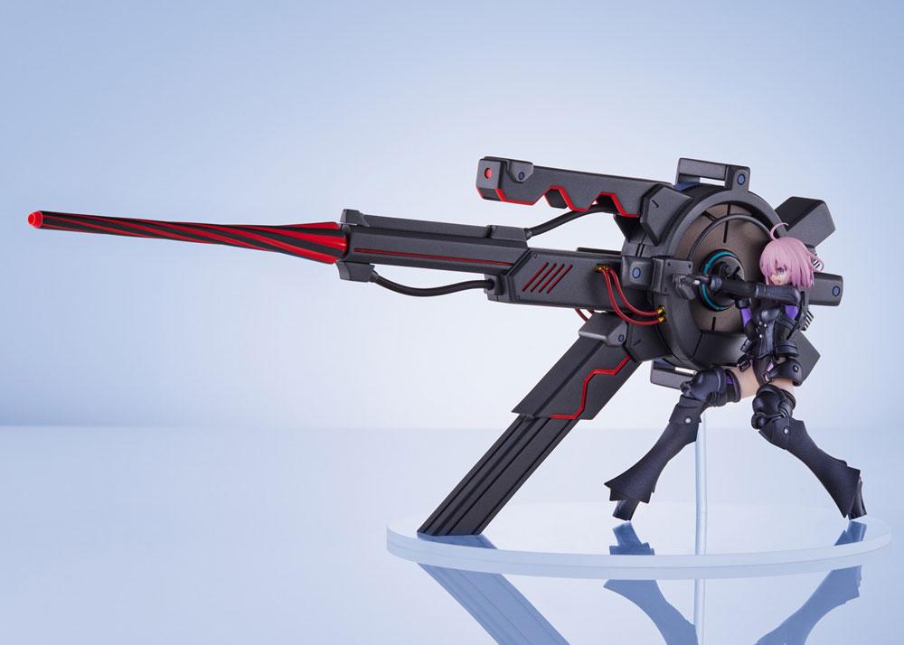 Fate Grand Order Mash Kyrielight Fate Grand Order PVC Statue Shielder Ortinax Black Barrel 38 cm