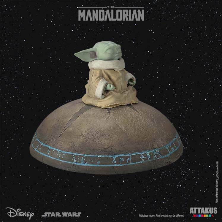 Star Wars The Mandalorian 1/5 Scale Grogu Summoning the Force Limited Edition Figure