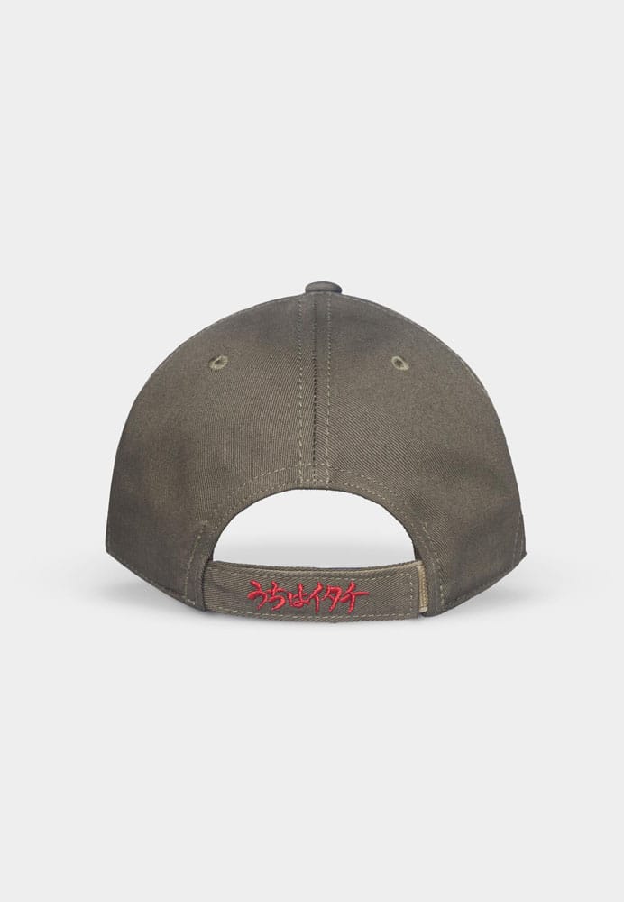 Naruto Shippuden Akatsuki Clan Curved Bill Cap