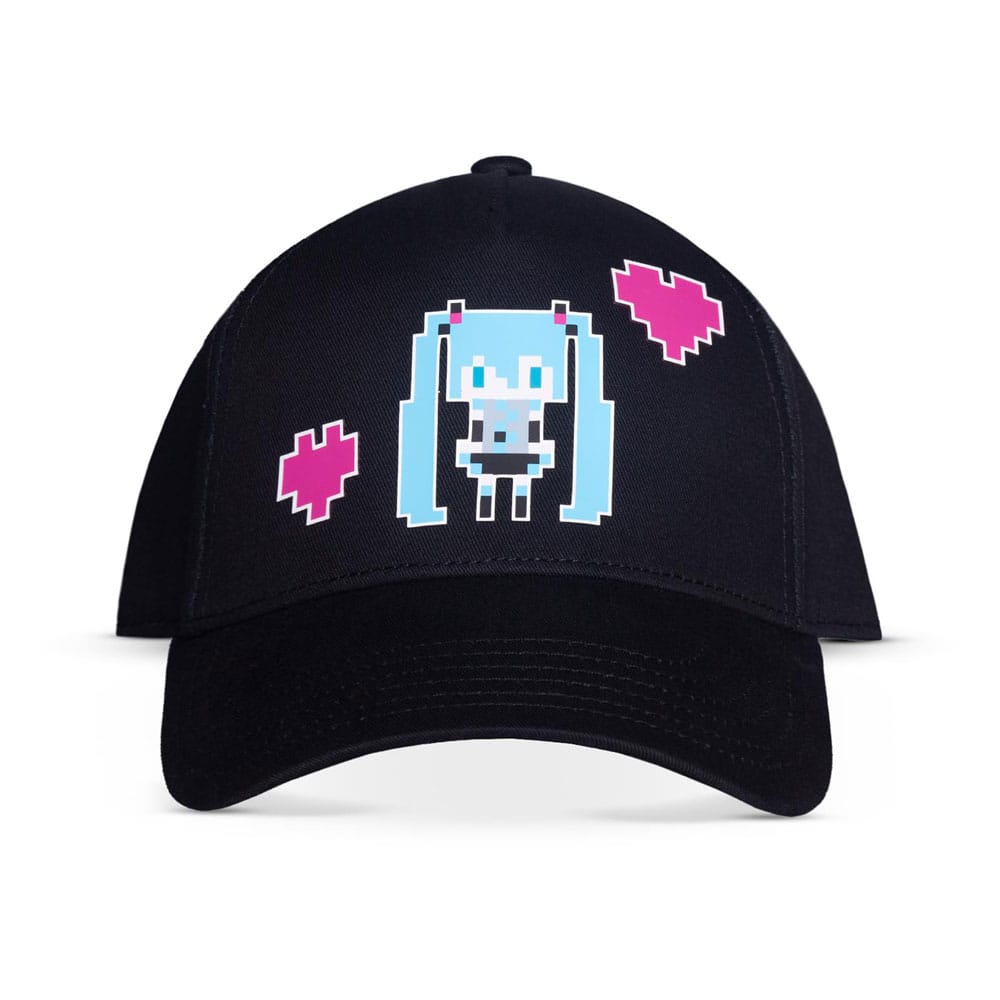 Hatsune Miku Pixel Curved Bill Cap