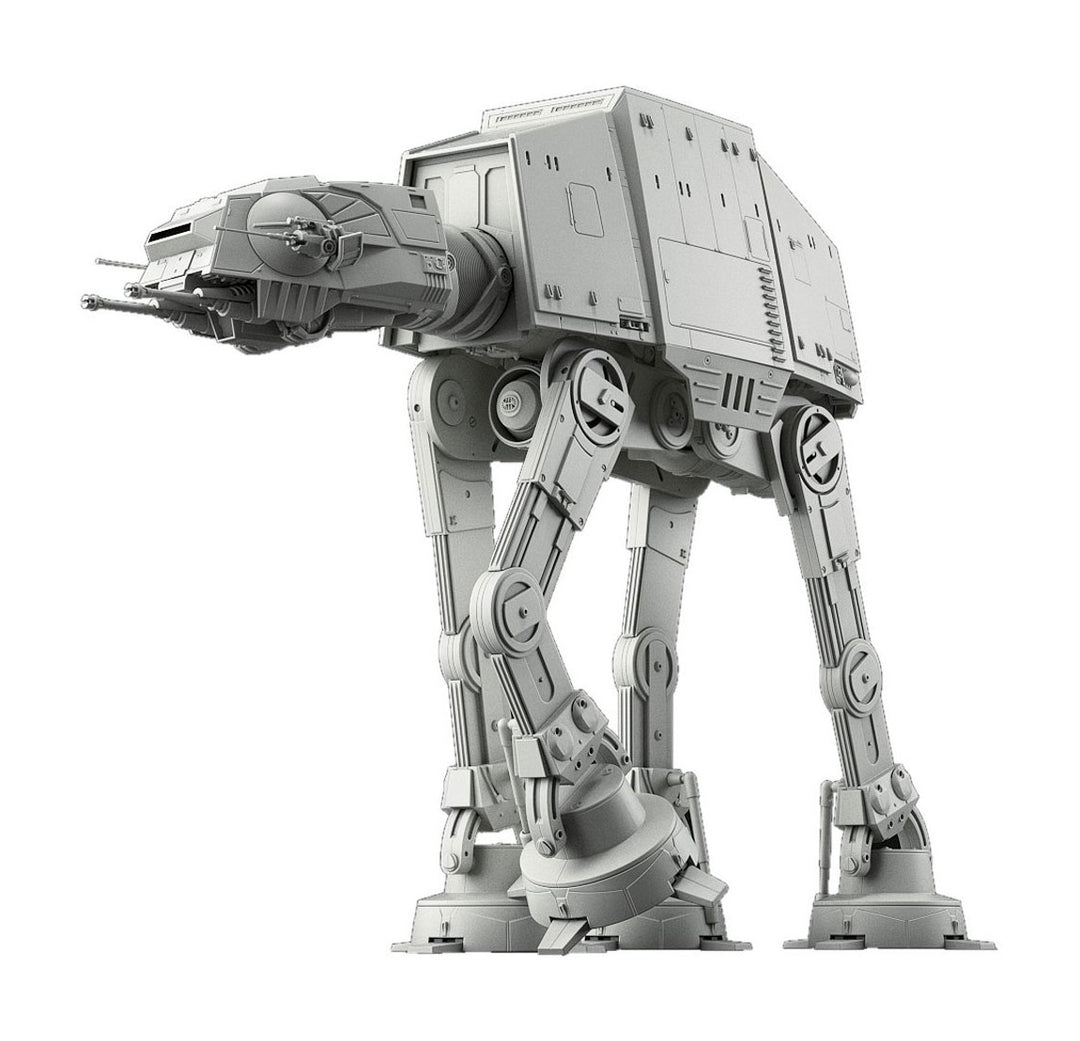 Star Wars AT AT Plastic Model Kit 1 144 Scale