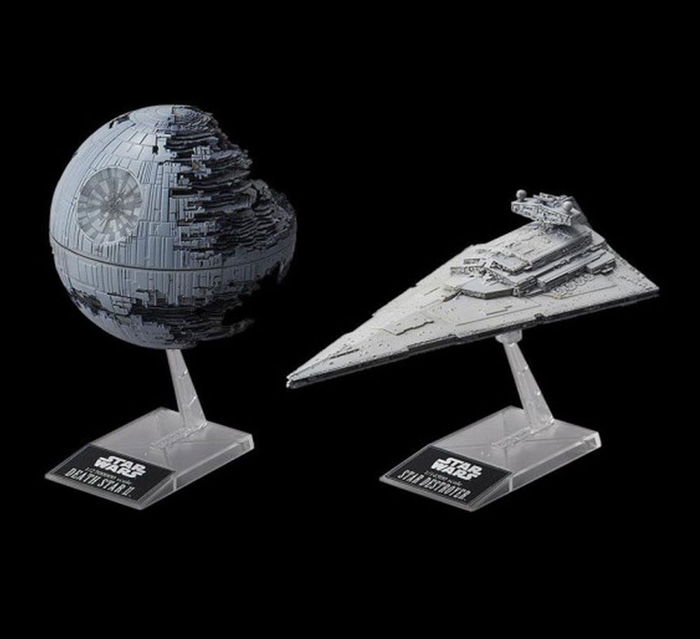 Star Wars Death Star II and Imperial Star Destroyer Model Kit