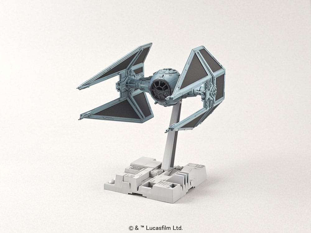 Star Wars Tie Interceptor Model Kit 1 72 Scale 10 Centimeter