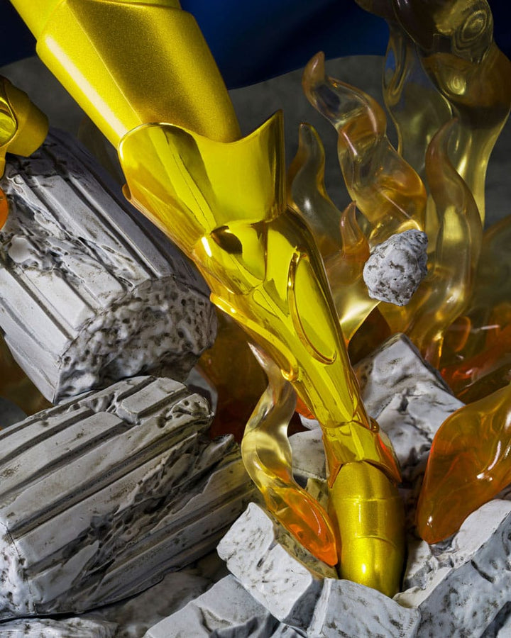 Figuarts ZERO Gemini Saga Saint Seiya Metallic Touch PVC Statue 21 cm