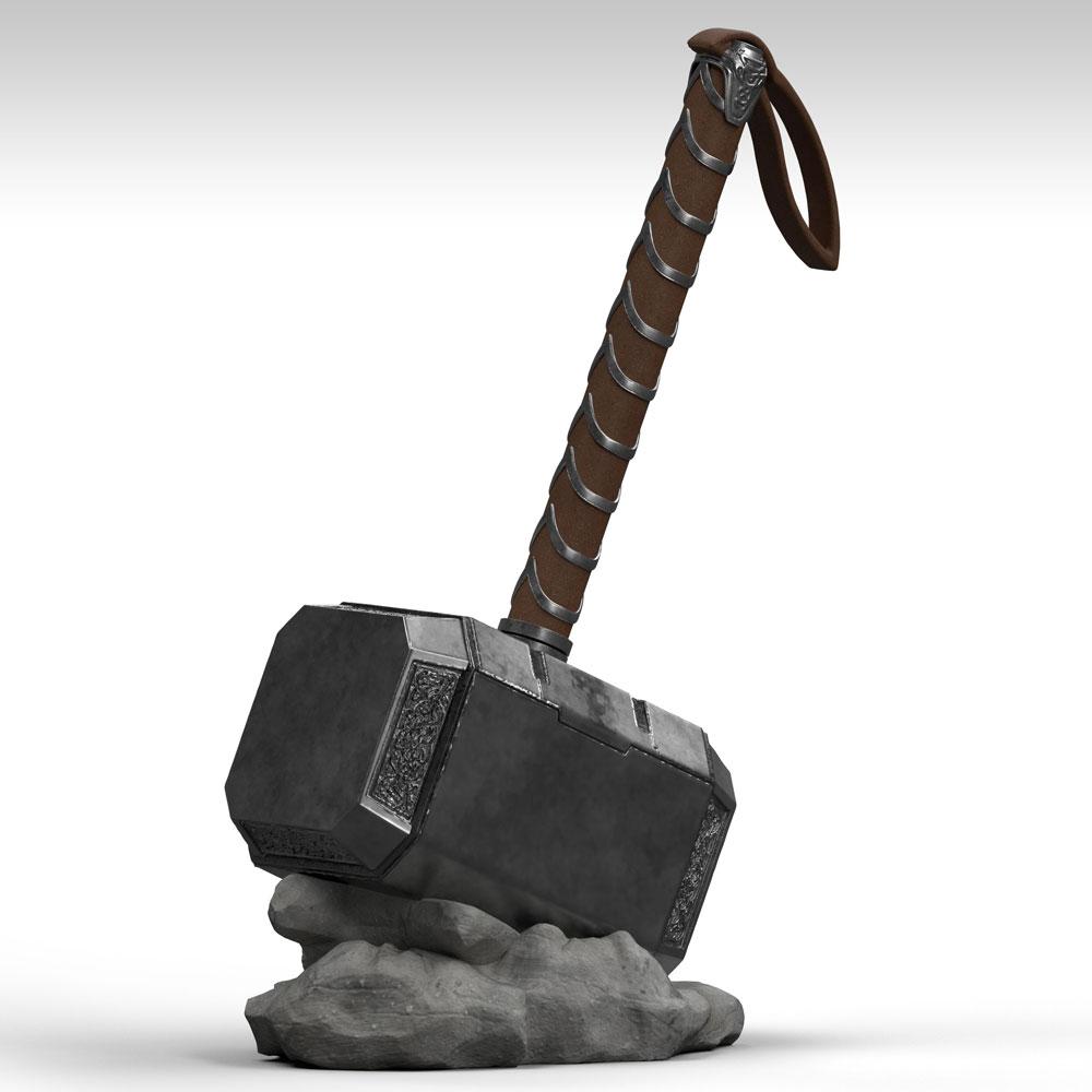 Marvel Mjolnir Marvel Comics Coin Bank PVC Figure