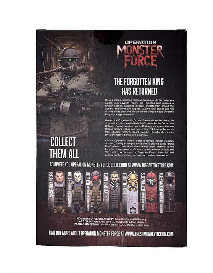 Monster Force Sleepwalker Heavy Weapons Division Operation Action Figure 1/12 Scale 15 cm