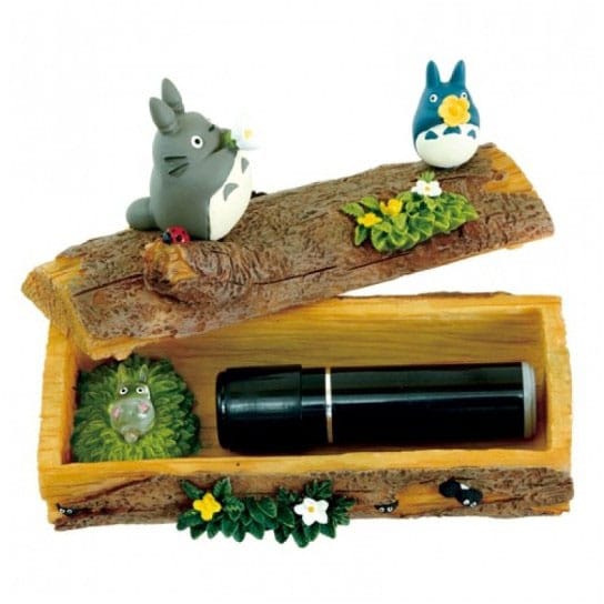 My Neighbor Totoro Totoro Trumpet Diorama Storage Box 8 Centimeter