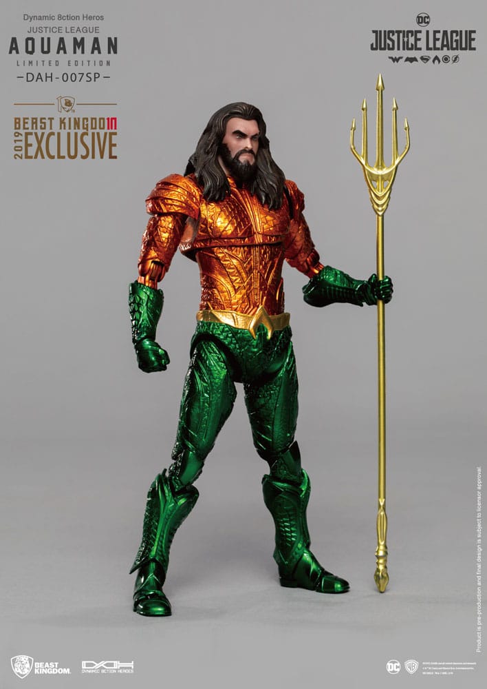 Justice League Aquaman Comic Color Version Dynamic 8ction Heroes Action Figure 20 Centimeter