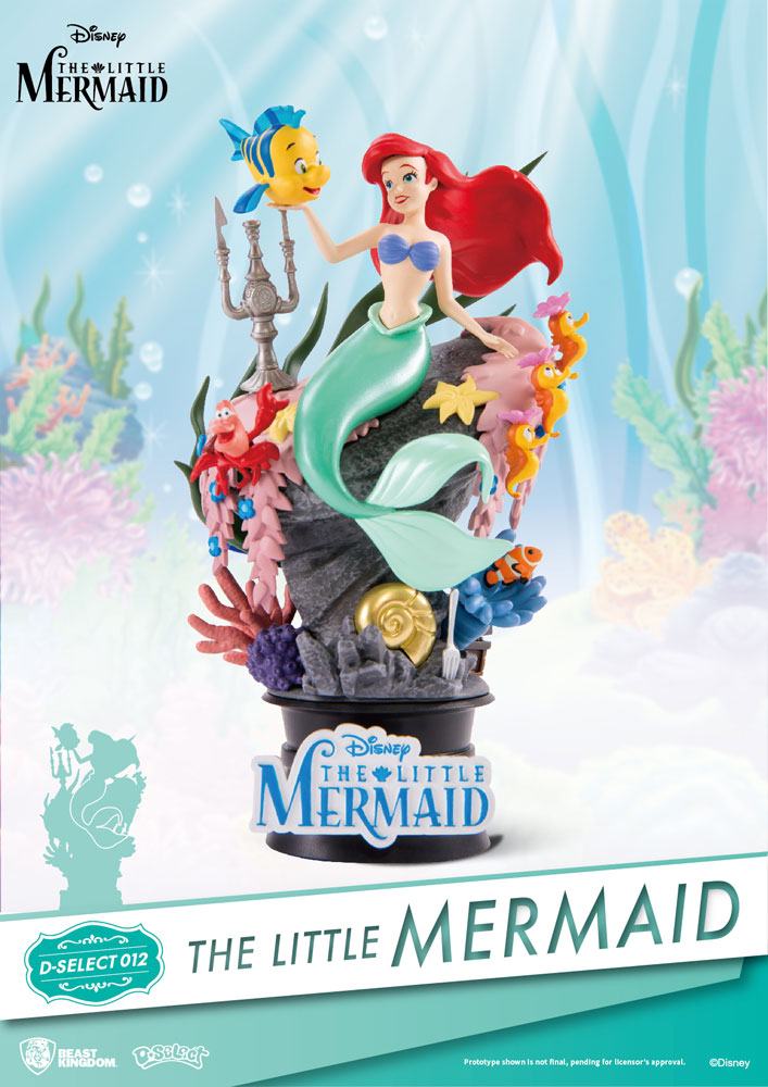 The Little Mermaid The Little Mermaid D Select PVC Diorama 15 cm
