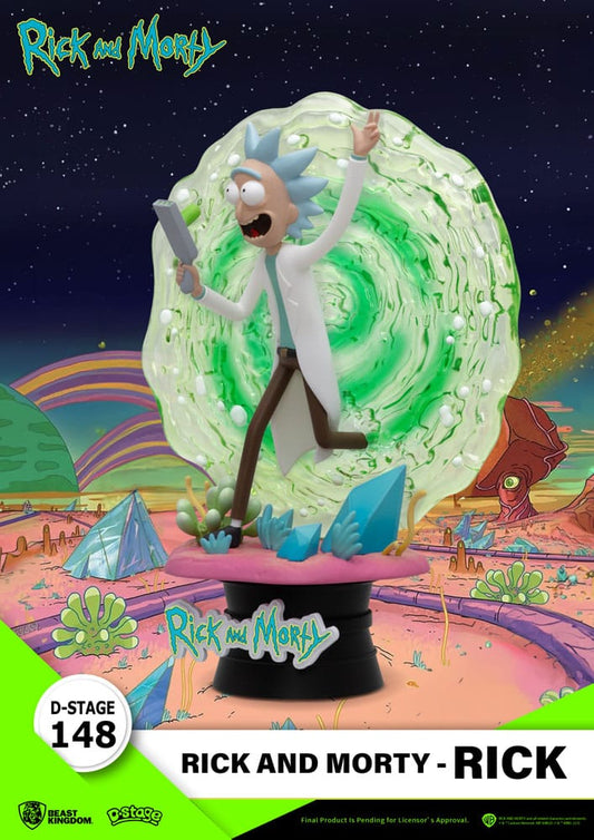 Rick and Morty Diorama Rick Sanchez Figure