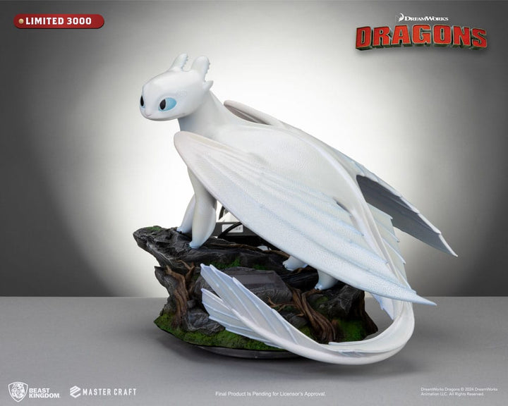 How To Train Your Dragon 3 Limited Edition Master Craft Statue Light Fury
