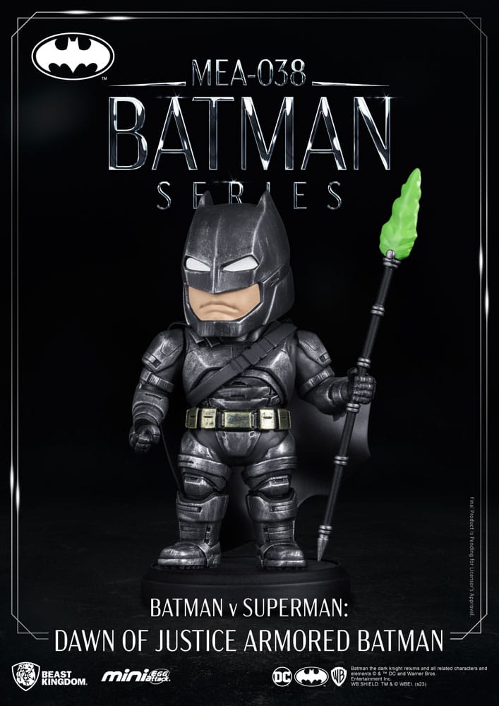 Batman v Superman Dawn of Justice Armored Batman Mini Egg Attack Figure 8 Centimeter