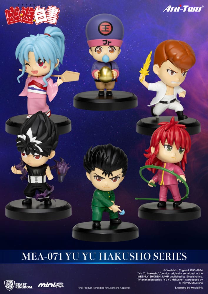 Yu Yu Hakusho Mini Egg Attack Blind Box Figures 8 Centimeter Assortment