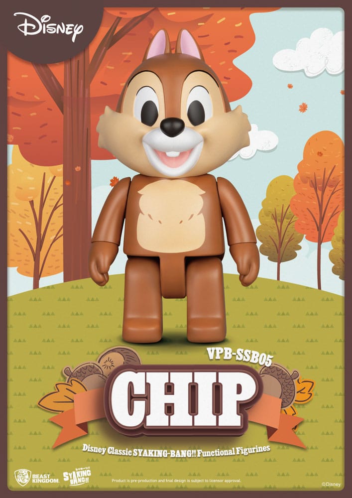 Disney Chip Dale Disney Classic Chip and Dale Syaking Bang PVC Figure Chip 33 cm