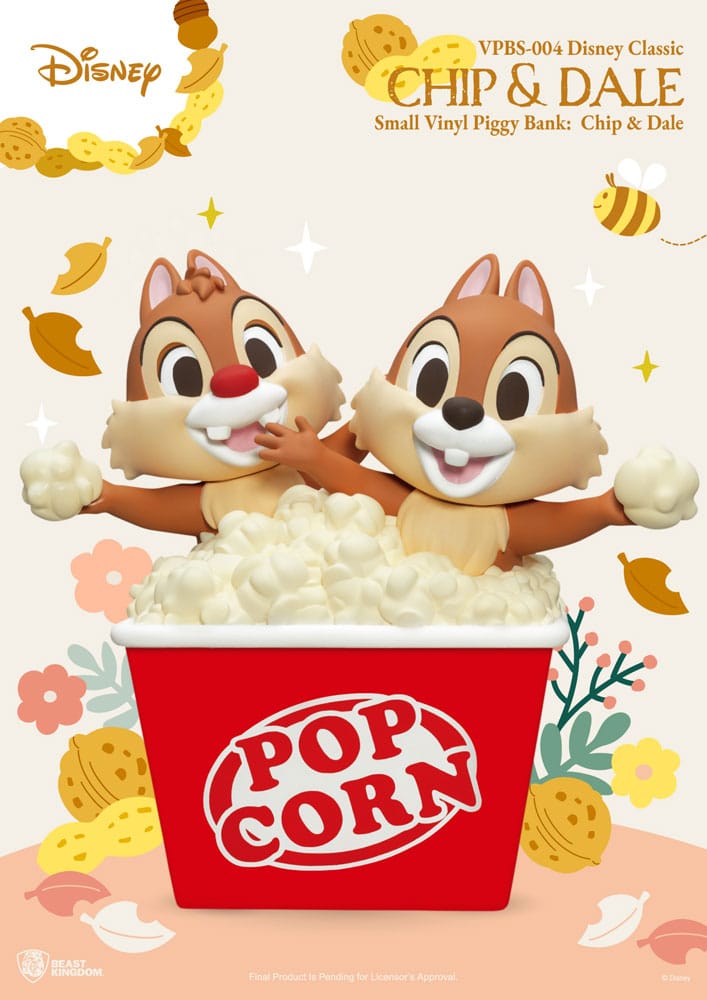 Disney Chip and Dale Piggy Vinyl Bank 24 cm