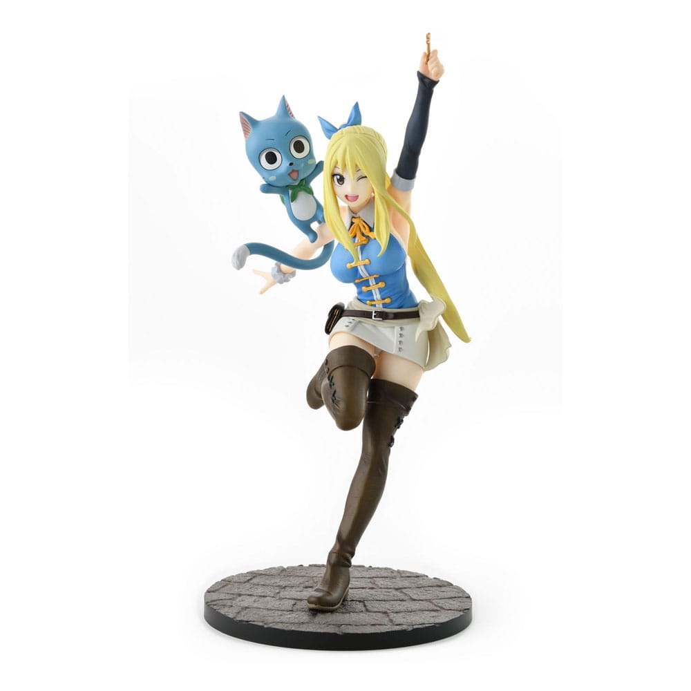 Fairy Tail PVC Statue Fairy Tail Lucy Heartfilia Wink Version PVC Statue 1 8 Scale 23 cm1/8 Lucy Heartfilia Wink Ver. 23 cm