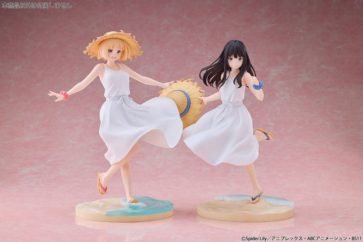 Takina Inoue Statue 1 7 Scale Lycoris Recoil White Dress Edition 23cm