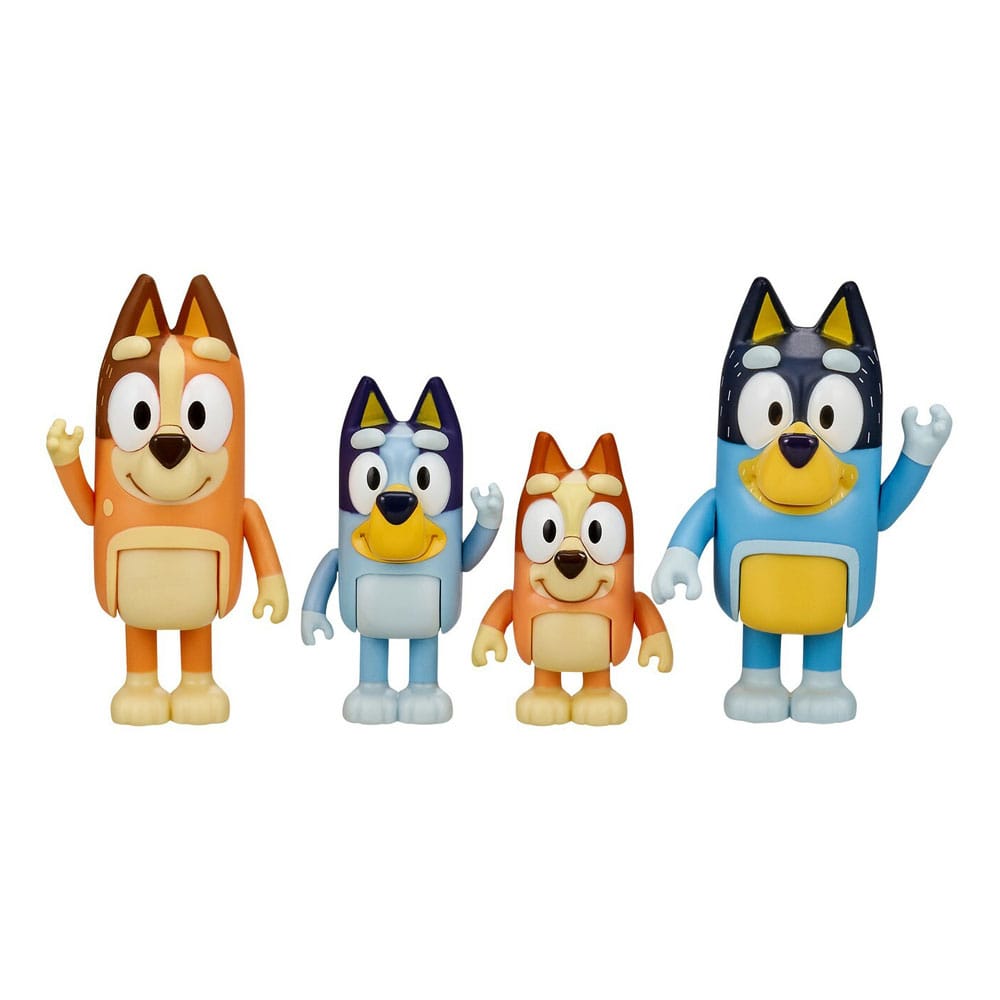 Bluey Bluey Action Figures 4 Pack