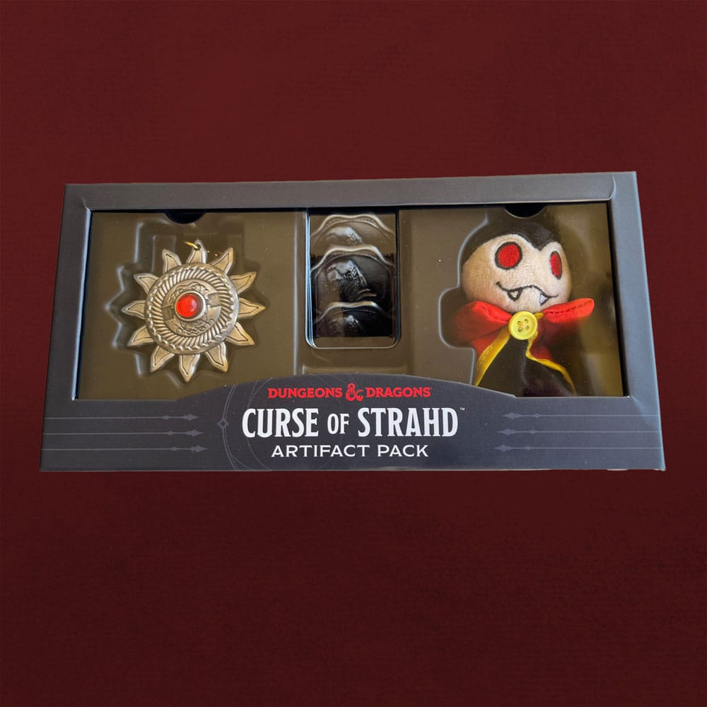 Dungeons And Dragons Curse Of Strahd Collector Gift Box Artifact Set