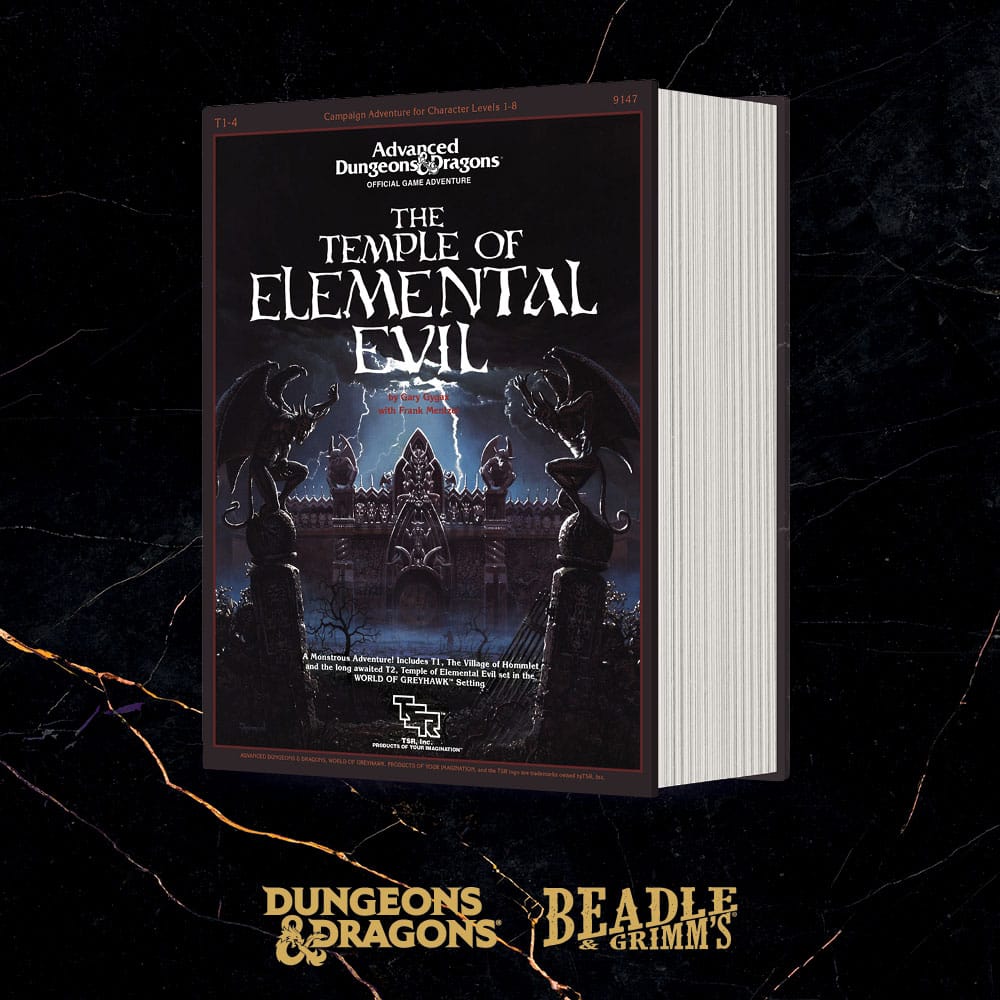 Dungeons And Dragons Dice Set Classic Module The Temple Of Elemental Evil 7 Piece
