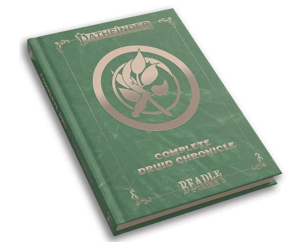 Pathfinder Complete Druid Chronicle Tabletop Game Rulebook English Version