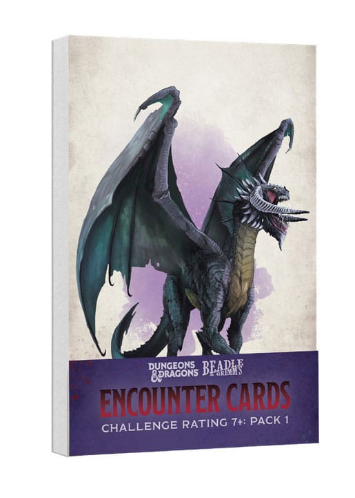 Dungeons and Dragons Encounter Cards Challenge Rating 7 Plus Pack 1 English Version