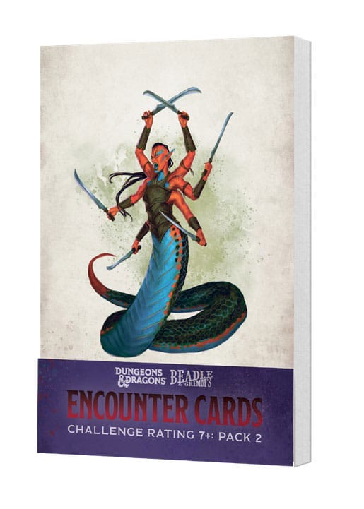 Dungeons and Dragons Encounter Cards Challenge Rating 7 Plus Pack 2 English Version