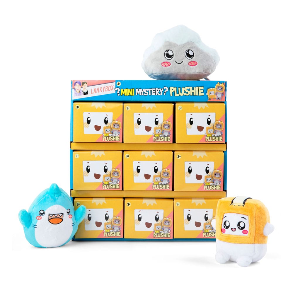 Lankybox Mini Mystery Plush Figures 15 cm Assortment Set of 9