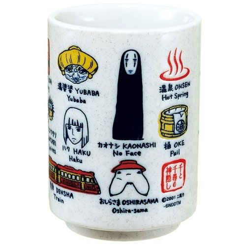 Spirited Away Characters Japanese Tea Cup