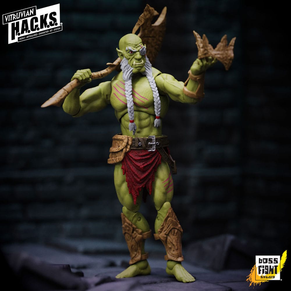 Vitruvian H A C K S Mighty Orc Sovran Bur Zagi Vitruvian H A C K S Action Figure