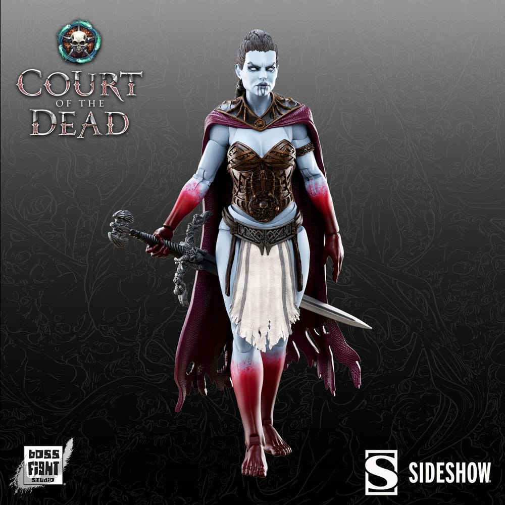 Court of the Dead Kier Deaths Warbringer Court of the Dead Epic H A C K S Action Figure 1 12 Scale