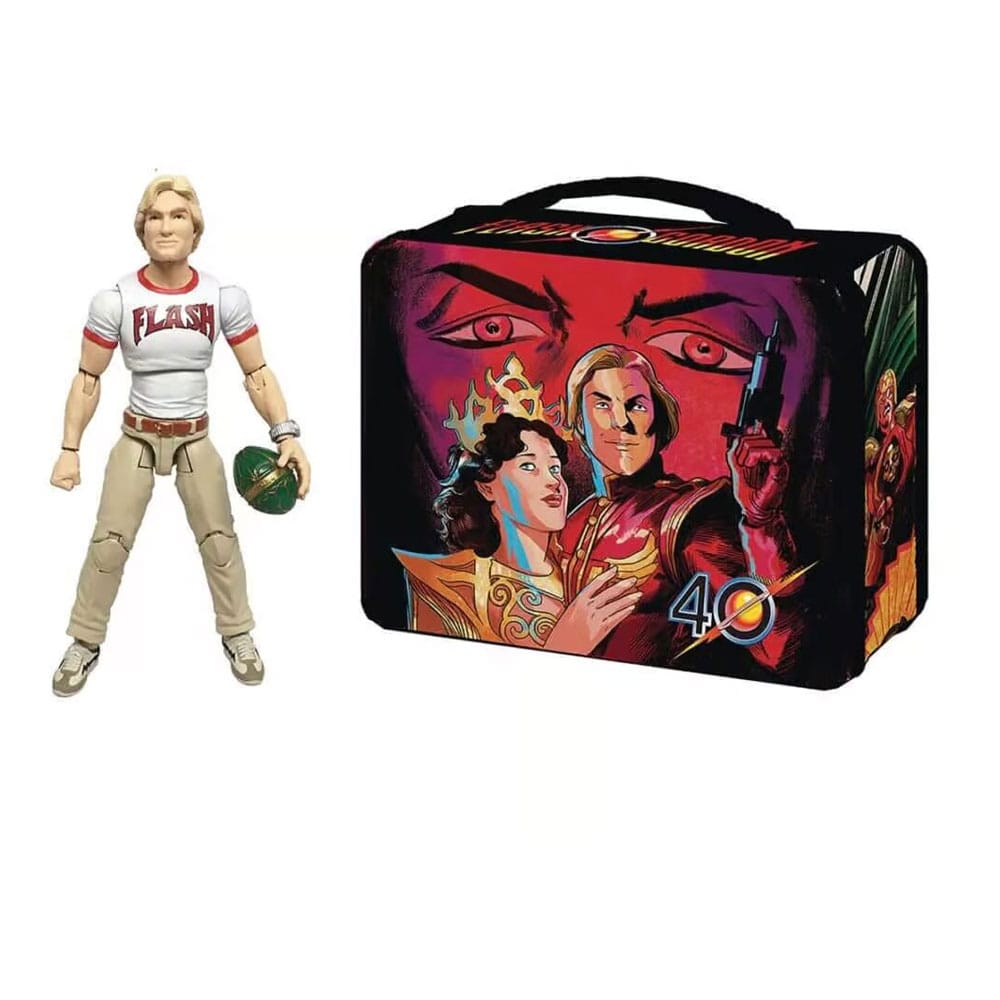 Flash Gordon Flash Gordon with Lunchbox Hero HACKS Action Figure