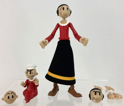 Popeye Olive Oyl Action Figure Wave 01