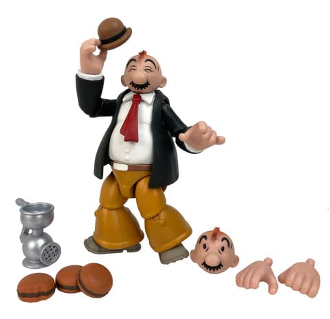 Popeye J Wellington Wimpy Action Figure Wave 02
