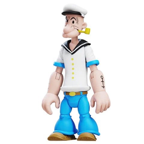 Popeye 1st Appearance White Shirt Action Figure Wave 03