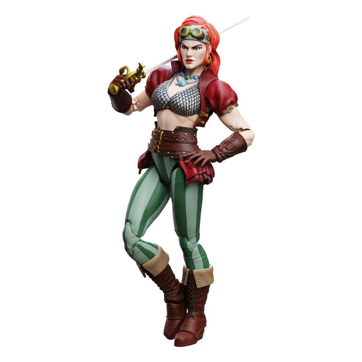 Boss Fight Studio Red Sonja Epic HACKS Steampunk Action Figure