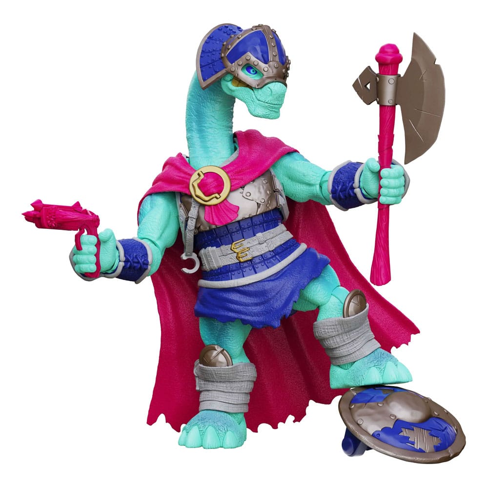 Saurozoic Warriors Rock Kolig Shipbreaker Brontosaurus Viking Action Figure 15 cm