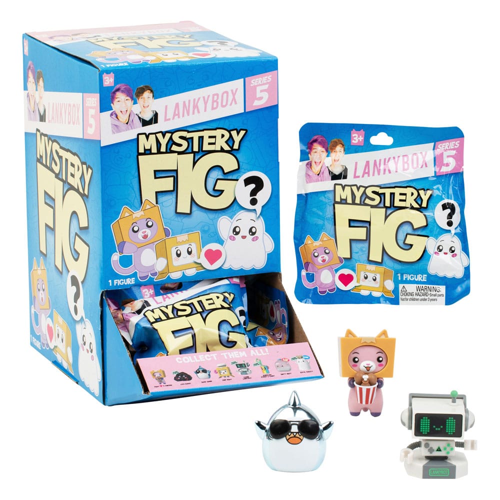 Lankybox Minifigures Mystery Series 5 6 cm Display Pack of 24