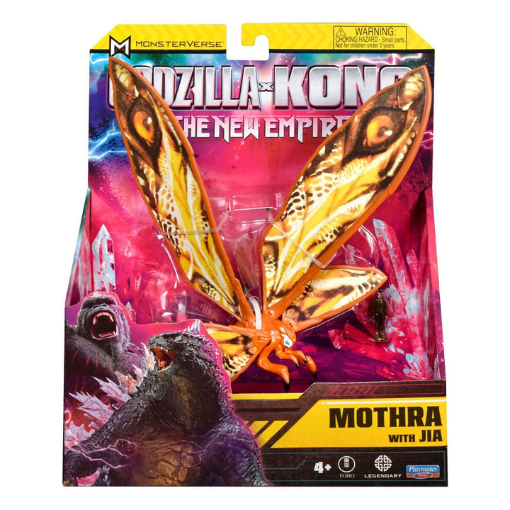 Godzilla x Kong The New Empire Mothra with Jiva 5.9" Action Figure