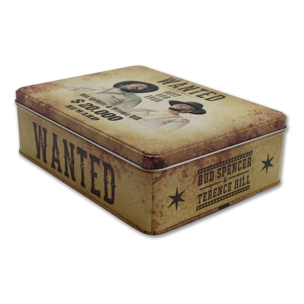 Bud Spencer and Terence Hill Wanted Tin Box