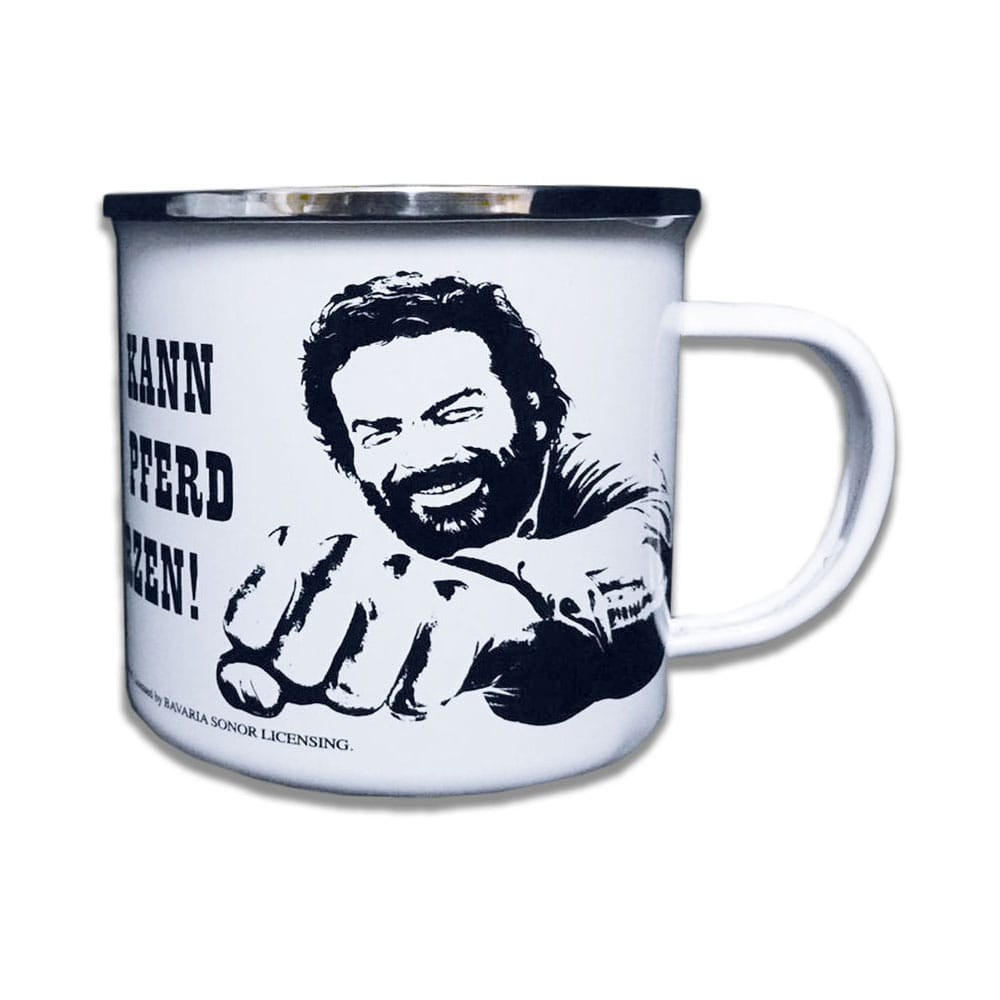 Bud Spencer Pferd Faust Enamel Mug