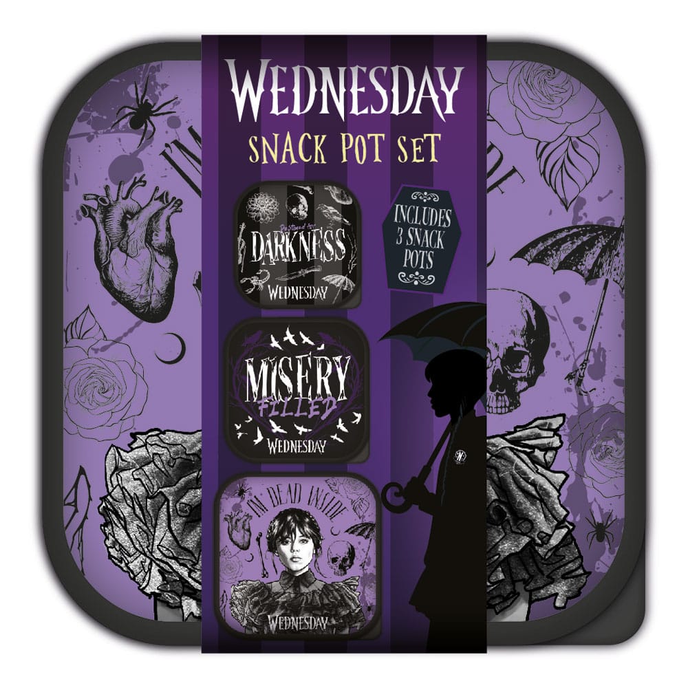 Wednesday Snack Pots Lunch Boxes 3 in 1
