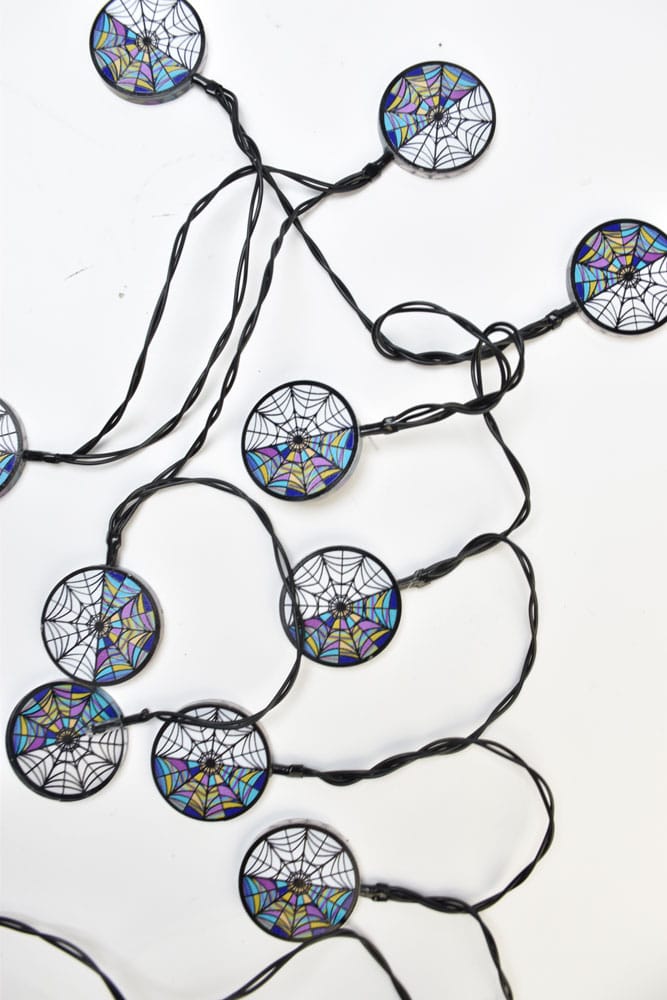 Wednesday Ophelia Hall Window String Lights
