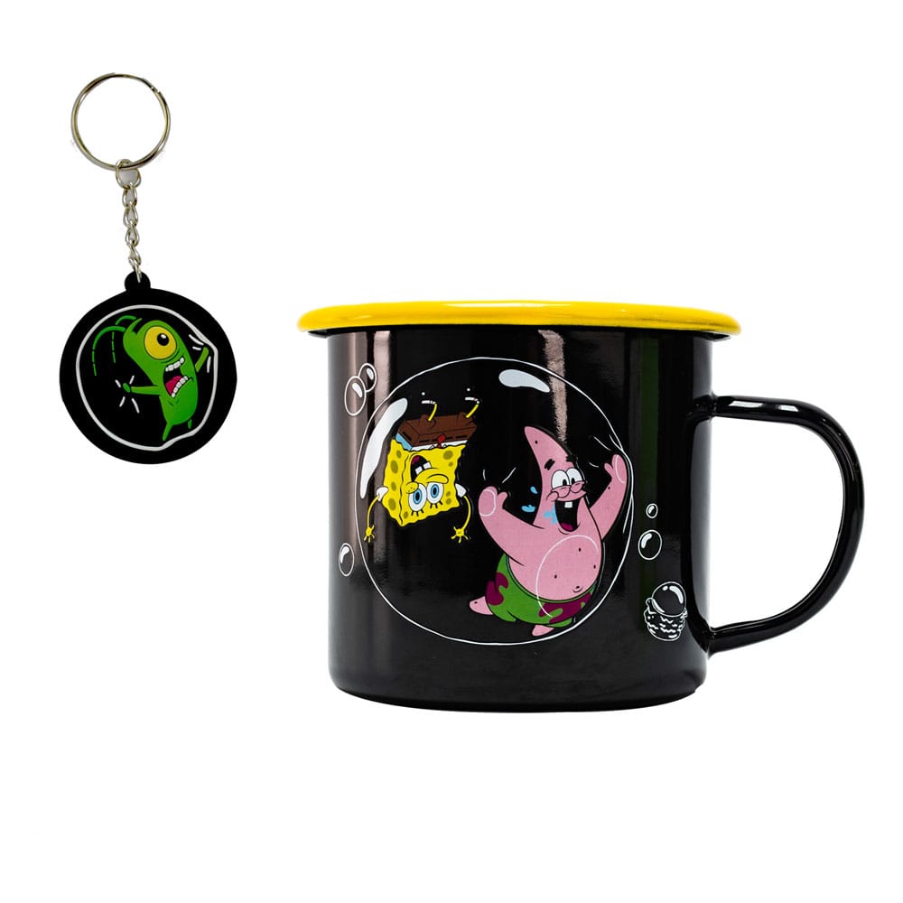 SpongeBob SquarePants Mug and Keychain Combo Set