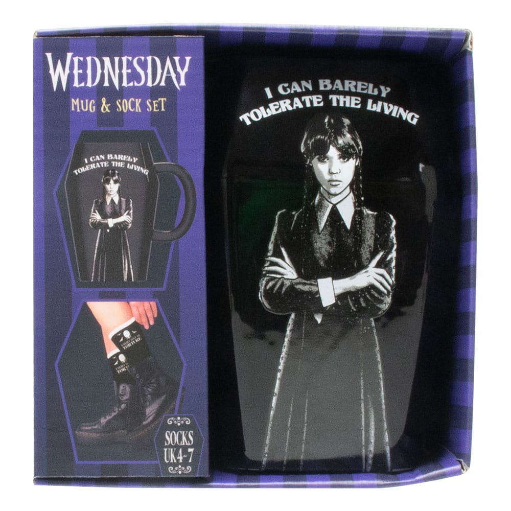 Wednesday Mug and Socks Gift Set