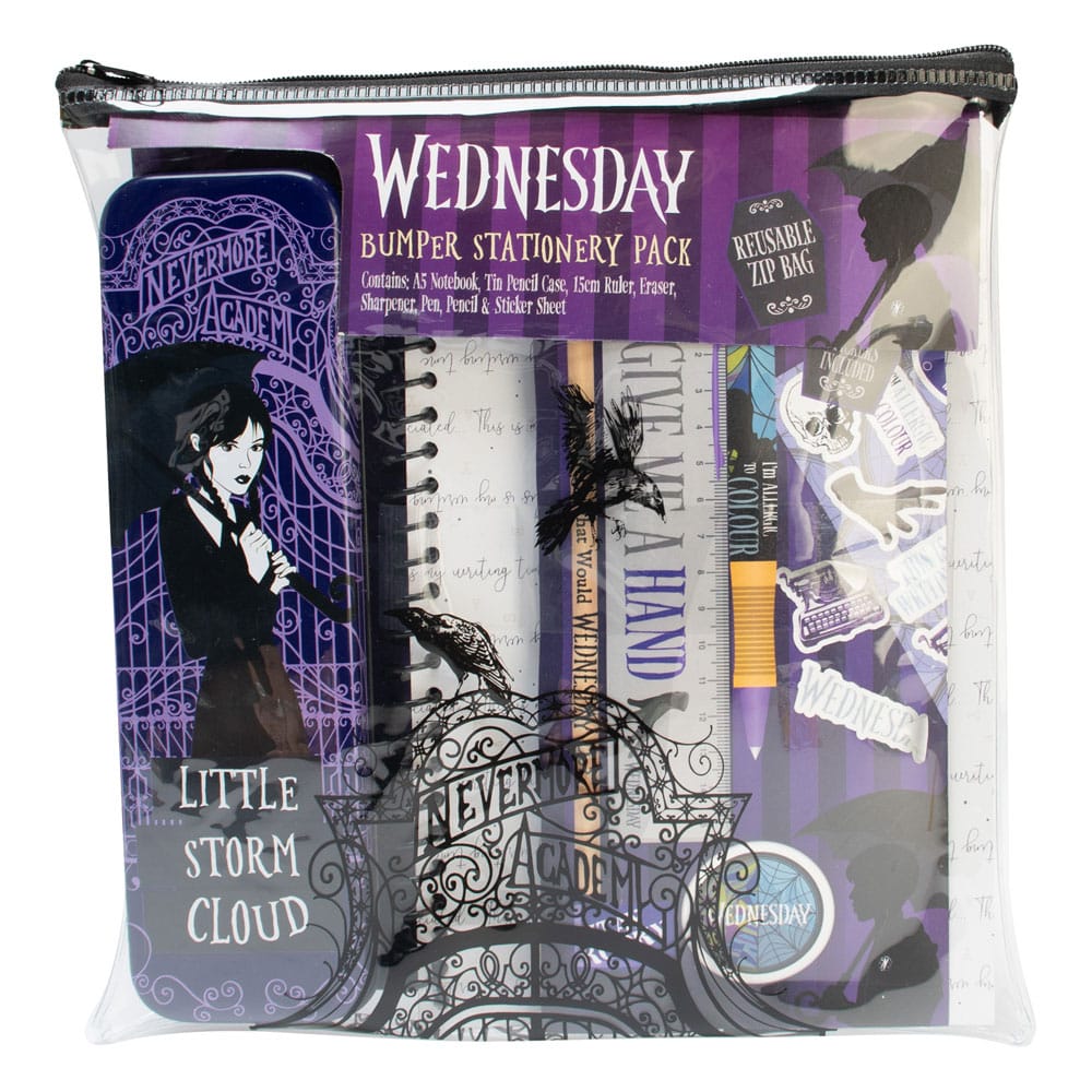 Wednesday Stationery Set Nine Piece Bumper Edition