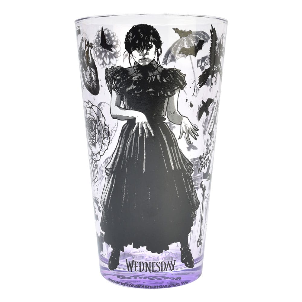 Wednesday Glass Drinking Glass