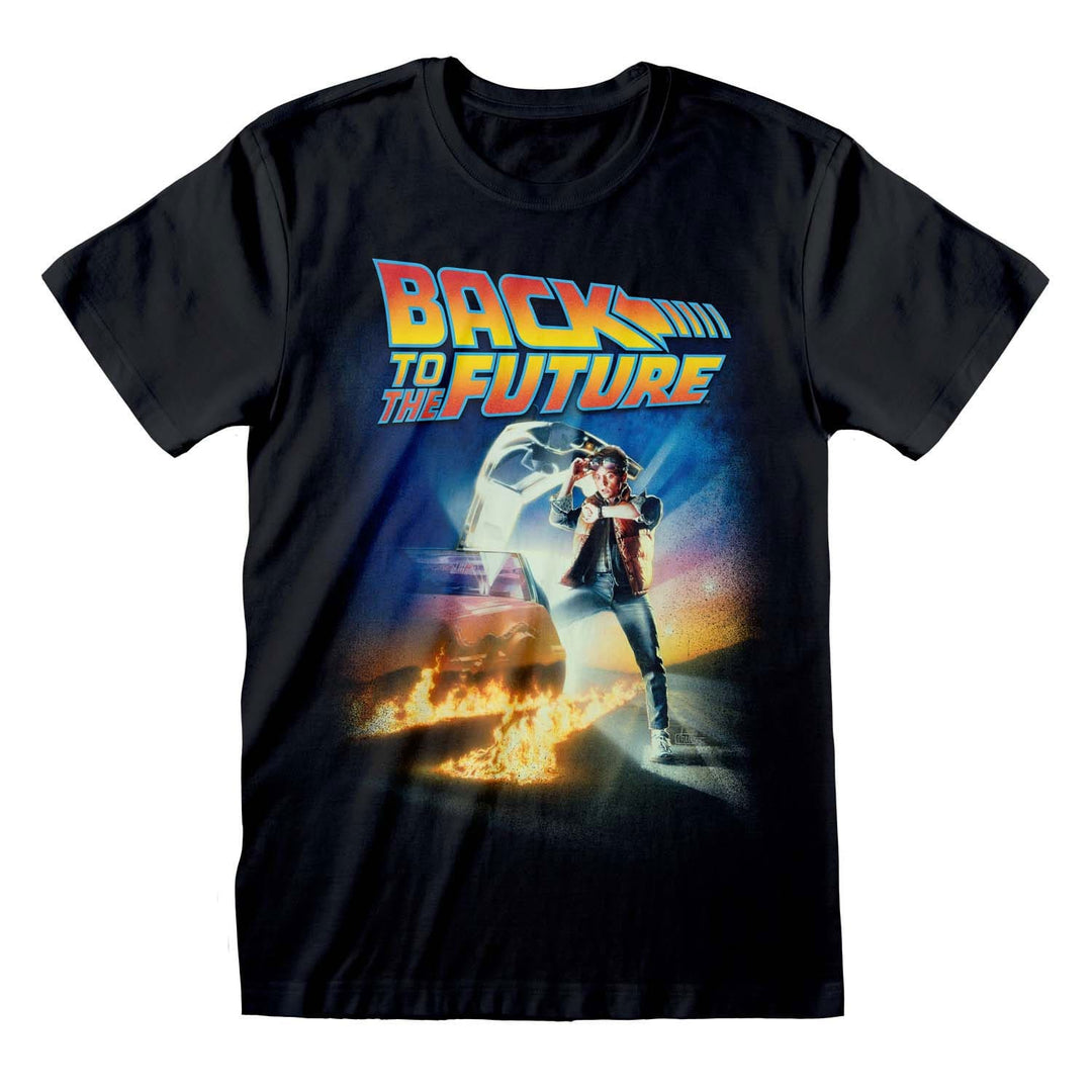 Back to the Future Movie Poster T Shirt