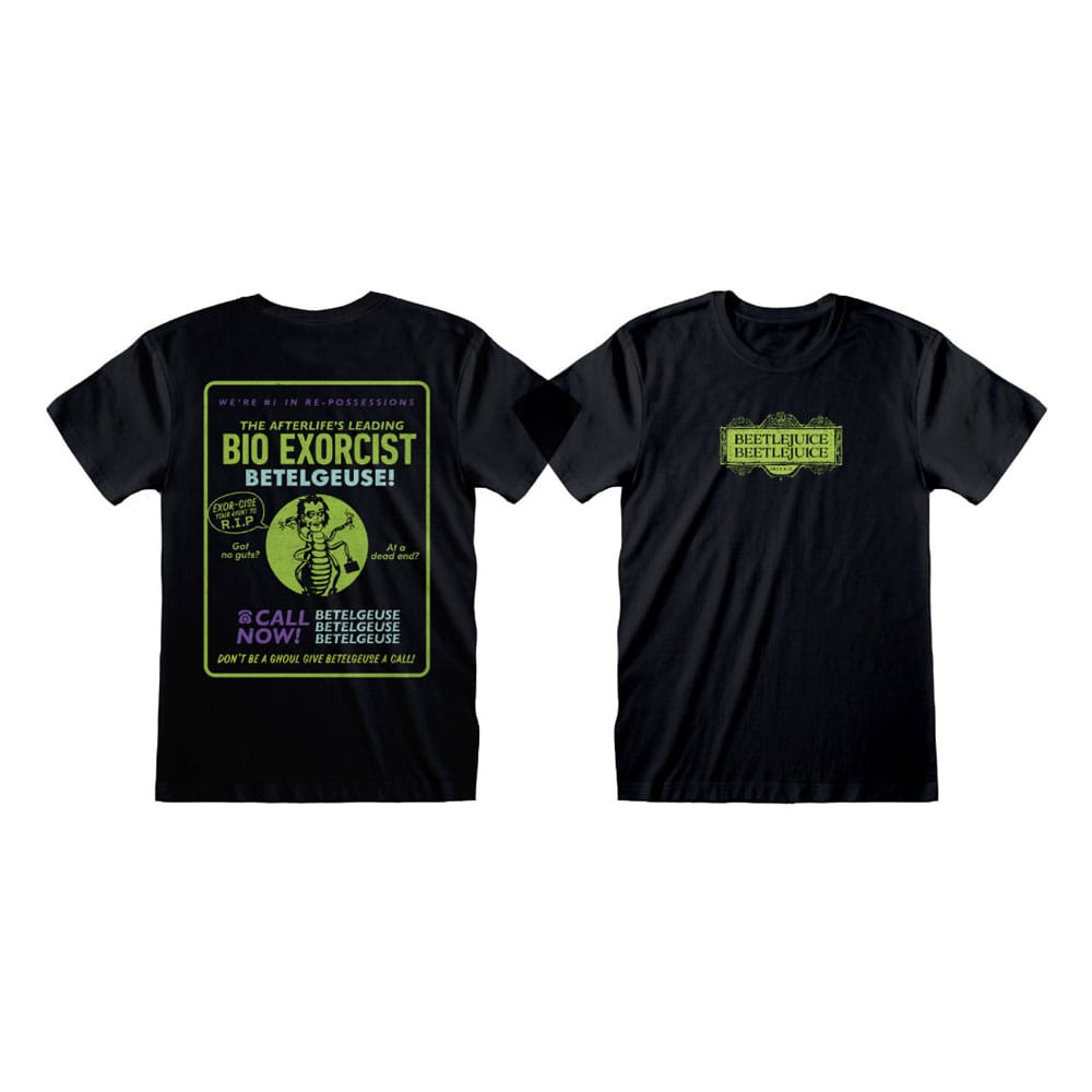 Beetlejuice Bio Exorcist Beetlejuice 2 T Shirt Size S